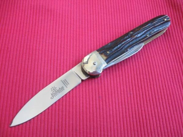 Older German Large Size HUBERTUS Pen Blade Release Knife Older German Large Size HUBERTUS Pen Blade Release Knife