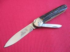 Older German Large Size HUBERTUS Pen Blade Release Knife