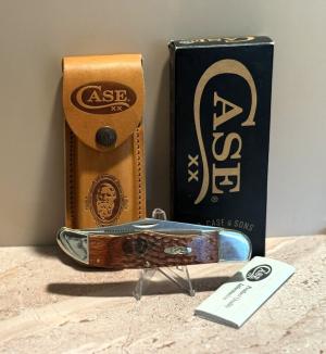 Case XX™ Large Folding Hunter Jigged Rosewood Stainless