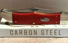 Case XX™ American Workman Red Folding Hunter 73928 Carbon Steel Knife