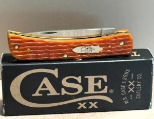 2026 Tequila Sunrise Case XX™ Sodbuster Jr Crandall Jig Bone 57533 Stainless                        