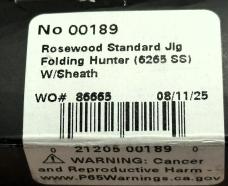 2026 Tequila Sunrise Case XX™ Sodbuster Jr Crandall Jig Bone 57533 Stainless                        