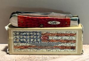 2016 Case #6984 (6254 CV) Trapper – Dark Red Bone