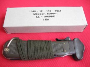 Vintage Large WMF BUND German Luftwaffe PARATROOPER Gravity Knife - Mint in Box w/shipping Carton