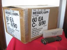 Vintage Large WMF BUND German Luftwaffe PARATROOPER Gravity Knife - Mint in Box w/shipping Carton
