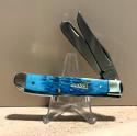 2024 Case XX™ Mini Trapper Jigged Sky Blue Bone 50641 Stainless