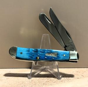 Case XX USA 1998 61549L Green Bone Pocket Worn Copperlock Knife in Box