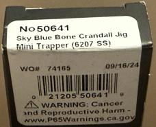 2024 Case XX™ Mini Trapper Jigged Sky Blue Bone 50641 Stainless 