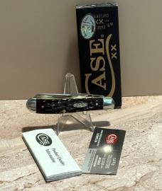 2024 Case xx Crimson Red Bone Peach Seed Jig Mini Trapper New in Box.
