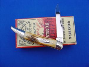 Case Classic 51096 "THICK" Stag Handle .25 Cent Toothpick Knife 