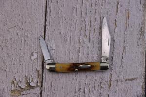 Case XX USA 1940-1964 Stag 5247 Carbon Stockman Knife
