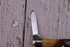 Case XX USA 1940-1964 Stag 5247 Carbon Stockman Knife