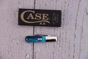 CASE Mini Slimline Trapper Green Appaloosa Damascus Blade