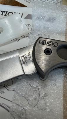 Buck Knife The Titanium 1987 Complete With Box  