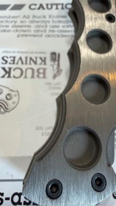 Buck Knife The Titanium 1987 Complete With Box  