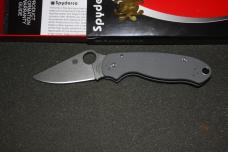 Spyderco Para 3 Maxamet  C223GPDGY NIB