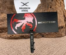 Microtech MSI RAM LOK Mini Sniper Grey Aluminum Handles M390MK 210M-1 FRCSG