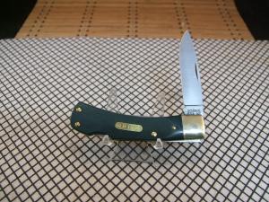SCHRADE OLD TIMER 5OT BRUIN LOCK BACK VINTAGE 5863 UNUSED RARE CARBON STEEL LOCK BACK POCKET KNIFE