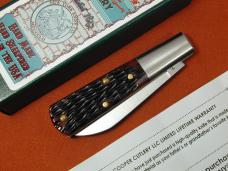 New York Knife Co Red Jigged Bone Barlow Knife By Cooper Cutlery Matteawan M1506-RJB USA Made 