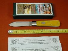 Beaver Falls Cutlery Co Smooth Yellow Camel Bone Jack Knife NIT from Cooper Cutlery Made in USA YSCB