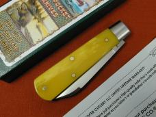 Beaver Falls Cutlery Co Smooth Yellow Camel Bone Jack Knife NIT from Cooper Cutlery Made in USA YSCB