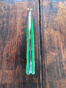 New! Case Axe Handle lizard skin jig