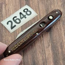 Antique Schrade Cut Co Switchblade Folding Pocket Knife Made In Walden NY USA 