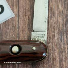 Antique Schrade Cut Co Switchblade Folding Pocket Knife Made In Walden NY USA 