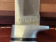 Remington Fixed Blade with sheath and display stand 