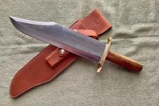 Greg Wall Custom Model 12 Iron Maiden Smithsonian Style Bowie Knife New