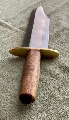 Greg Wall Custom Model 12 Iron Maiden Smithsonian Style Bowie Knife New