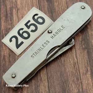 Kutmaster Castration Jack 3.5" Closed Pocket Knife Made In Utica NY USA