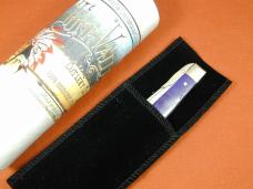 Tuna Valley Cutlery Purple Arctic Curly Birch Mountain Cougar Swing Guard Knife 1 of 11 COA Made USA