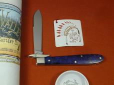 Tuna Valley Cutlery Purple Arctic Curly Birch Mountain Cougar Swing Guard Knife 1 of 11 COA Made USA