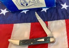 Case xx 1991 Case Classic, One of 95, Large Toothpick (Mdl# 61098 SAB) w/ Greta Blue Bone Handles
