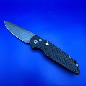 Pro-Tech TR-3 Automatic Knife Black Fish Scales