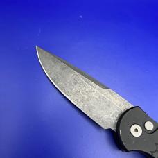 Pro-Tech TR-3 Automatic Knife Black Fish Scales