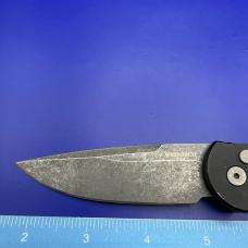 Pro-Tech TR-3 Automatic Knife Black Fish Scales