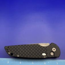 Pro-Tech TR-3 Automatic Knife Black Fish Scales