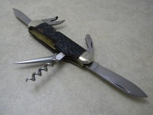 Jowika Solingen Germany Bone Sportsman's Scout / Camp / Utility Knife