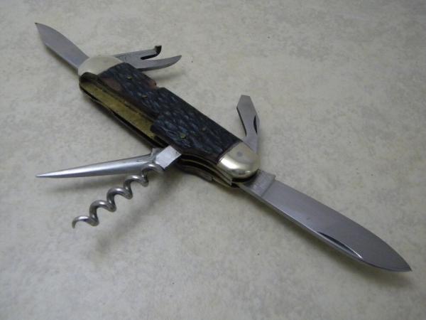 Jowika Solingen Germany Bone Sportsman's Scout / Camp / Utility Knife Jowika Solingen Germany Bone Sportsman's Scout / Camp / Utility Knife