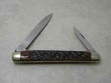 F.A. Bower Import Co. Fabico Solingen Germany Bone Pen Knife 1970-1980