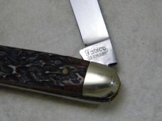 F.A. Bower Import Co. Fabico Solingen Germany Bone Pen Knife 1970-1980