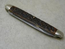 F.A. Bower Import Co. Fabico Solingen Germany Bone Pen Knife 1970-1980