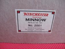 Original WINCHESTER 2001 Glass Eyed 5 Hook Minnow Fishing Lure 6 Pack - Mint!