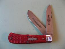 GREAT EASTERN NORTHFIELD 2007 73 PATTERN SCOUT WATER BUFFALO BONE RUBY RED