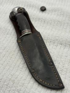 Remington RH 51 Made In USA Remington Dupont Vintage Boy Scout Knife w Sheath (23)