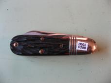 GREAT EASTERN  TIDIOUTE 252208 BARLOW INFERNO RED JIG BONE