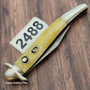 Vintage Hammer Brand SwitchBlade Folding Pocket Knife Made In USA 1945-55 Parts Or Repair 