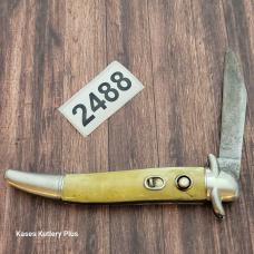 Vintage Hammer Brand SwitchBlade Folding Pocket Knife Made In USA 1945-55 Parts Or Repair 